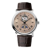 Orologio Frederique Constant Uomo CLASSICS HEART BEAT MOONPHASE  DATE in Acciaio FC-335MCSALB4P26 - FC-335MCSALB4P26